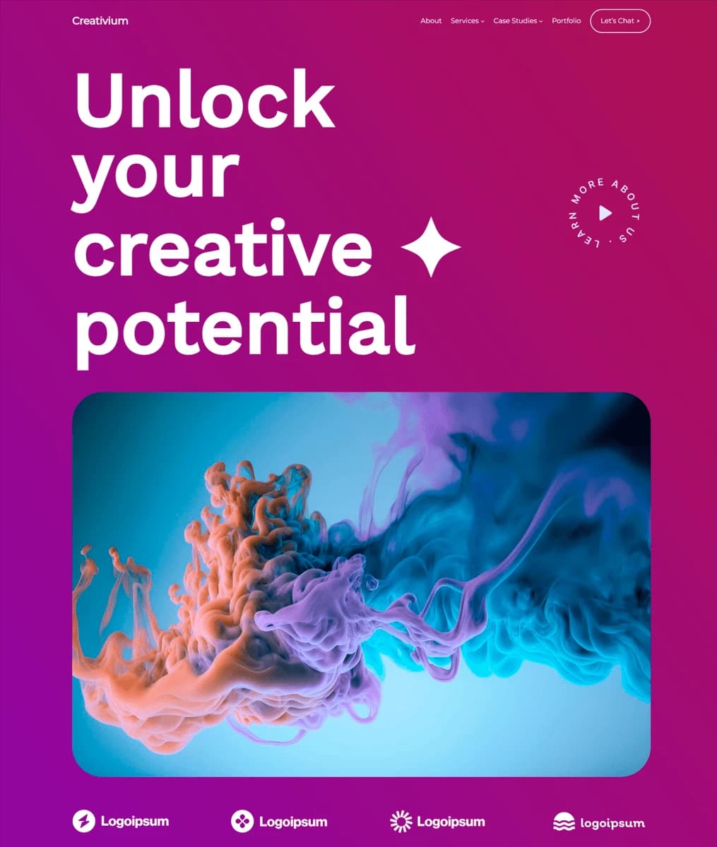 Creativium Wordpress Theme - Theme Preview